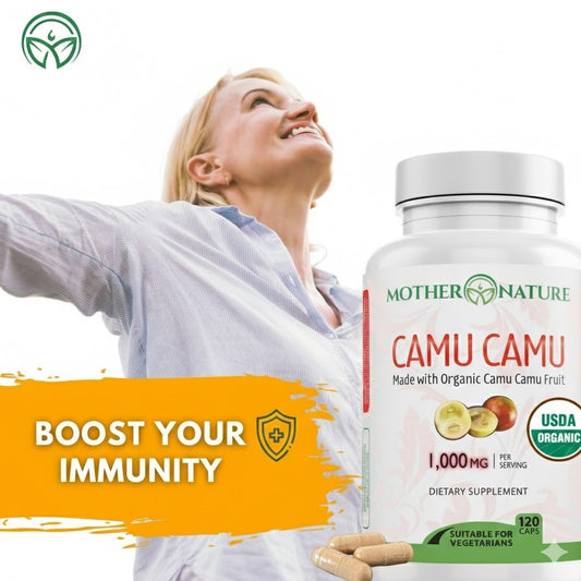 Mother Nature Camu Camu Organic Vitamin C Capsule in Pakistan