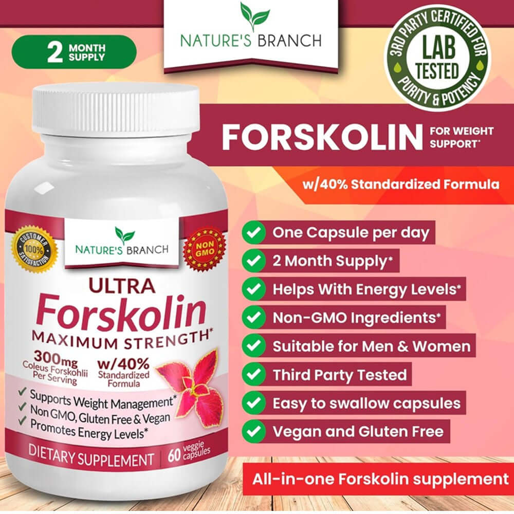 Nature's Branch Ultra Forskolin Capsules in Pakistan