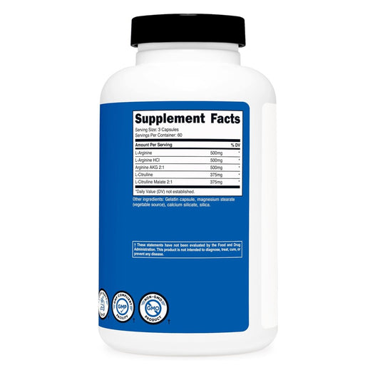 Nutricost Performance Nitric Oxide Booster Capsules in Pakistan