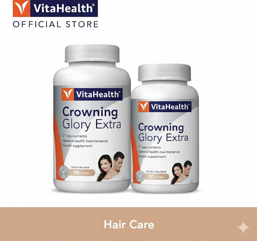 VitaHealth Crowning Glory Extra - 27 Key Nutrients in Pakistan