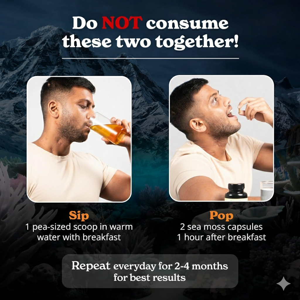 BetterAlt Shilajit Sea Moss Tongkat Ali Ashwagandha in Pakistan