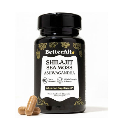 BetterAlt Shilajit Sea Moss Tongkat Ali Ashwagandha in Pakistan