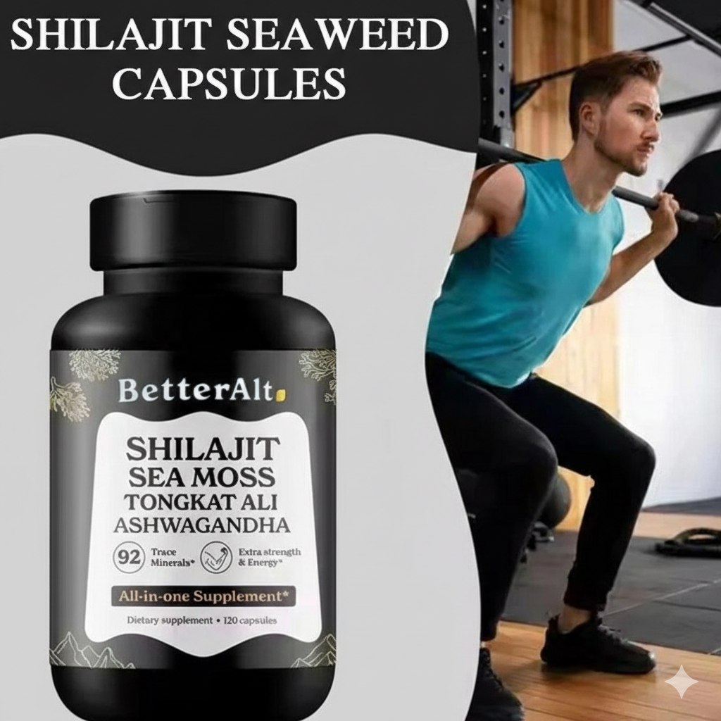 BetterAlt Shilajit Sea Moss Tongkat Ali Ashwagandha in Pakistan