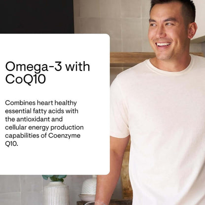 Thorne Omega-3 with CoQ10 90 Capsules in Pakistan for cardiovascular support