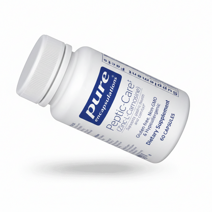 Zinc L-Carnosine supplement capsules close up