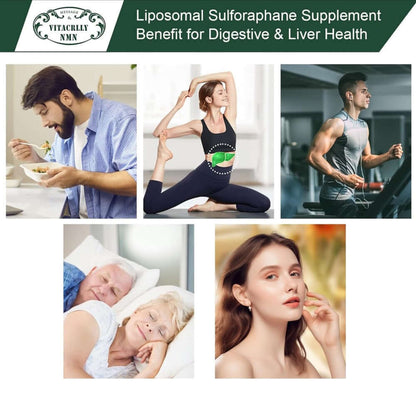 Osasuna Liposomal Sulforaphane Softgels in Pakistan - VITACRLLYNMN Bottle