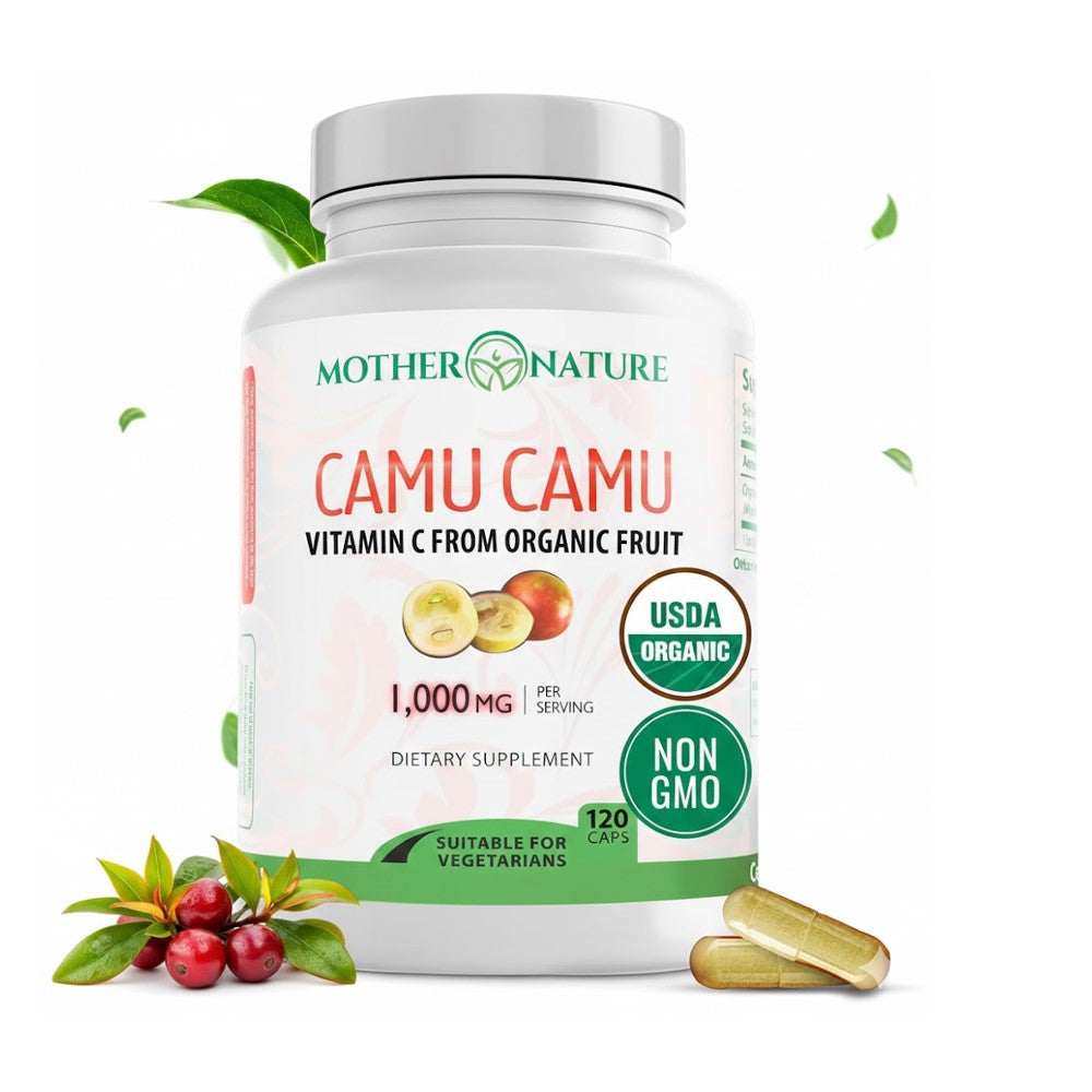 Mother Nature Camu Camu Organic Vitamin C Capsule in Pakistan