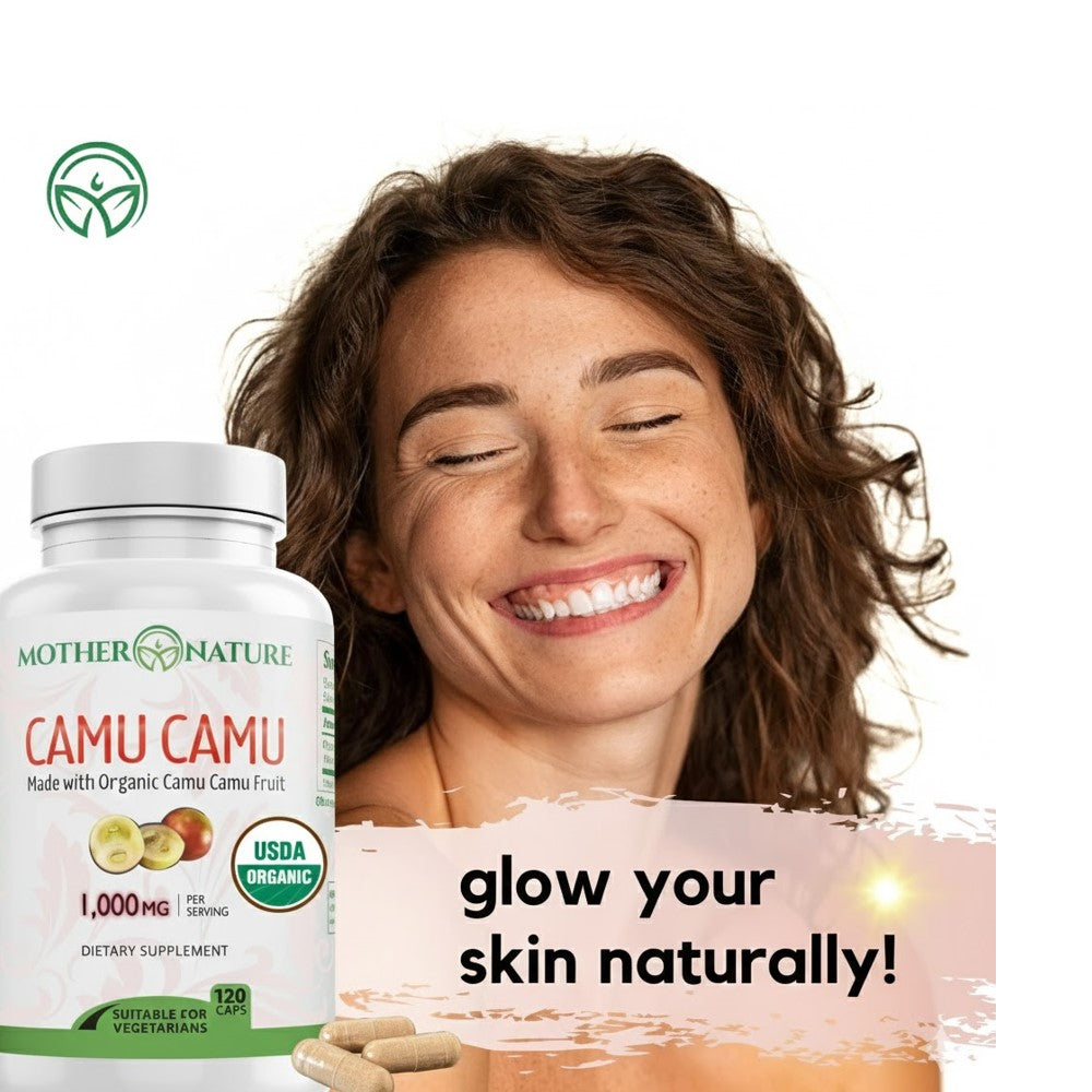 Mother Nature Camu Camu Organic Vitamin C Capsule in Pakistan