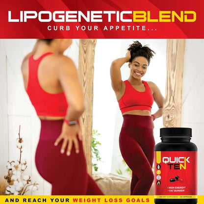 Nutriment Quick Ten Fat Burner Capsules in Pakistan