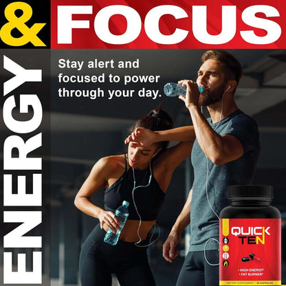 Nutriment Quick Ten Fat Burner Capsules in Pakistan - Boost Metabolism