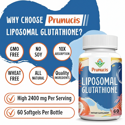 Prunucis Liposomal Glutathione 2400mg Detox Softgels in Pakistan
