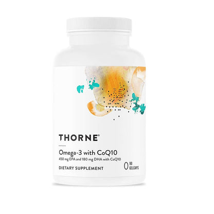 Thorne Omega-3 with CoQ10 90 Capsules in Pakistan – heart and brain health supplement